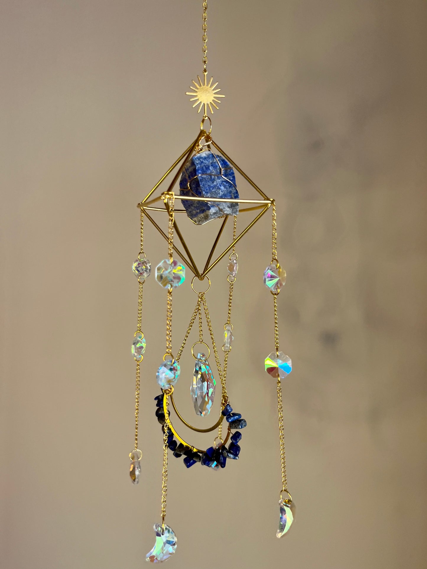 Lapis Lazuli Suncatcher