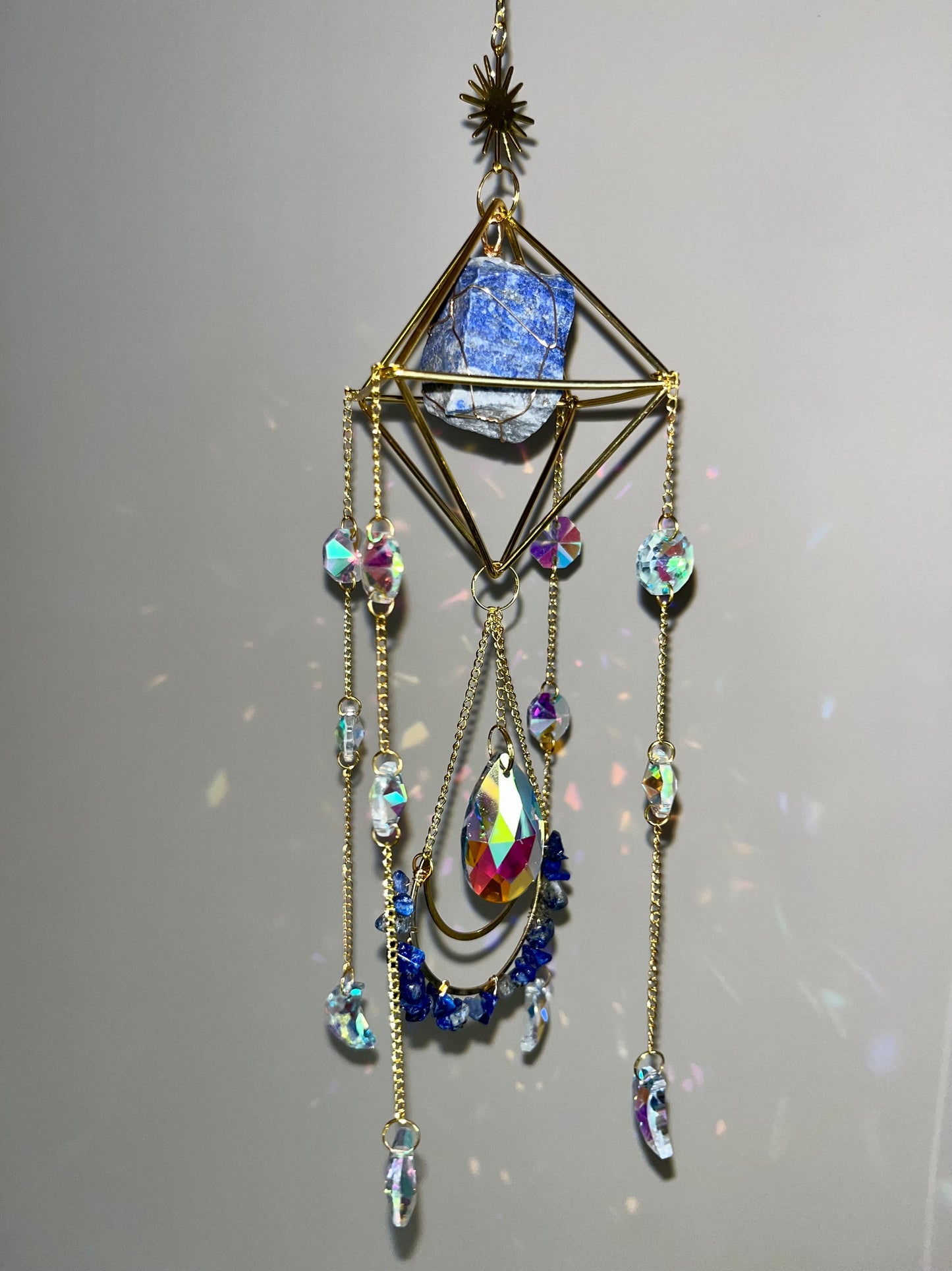 Lapis Lazuli Suncatcher
