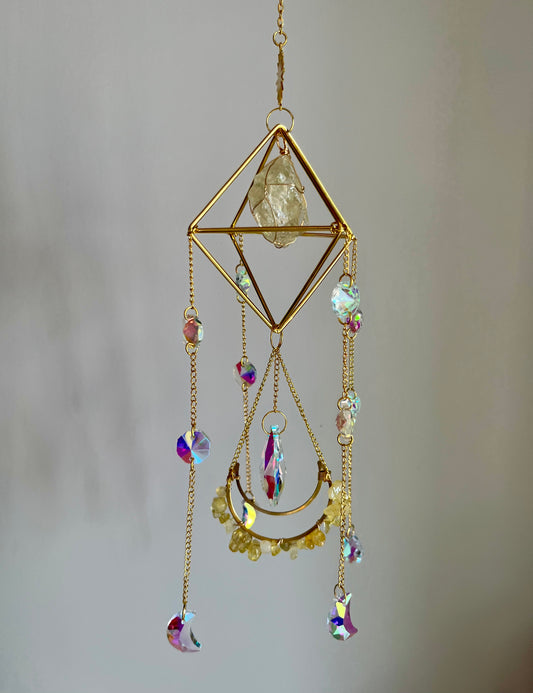 Citrine Suncatcher