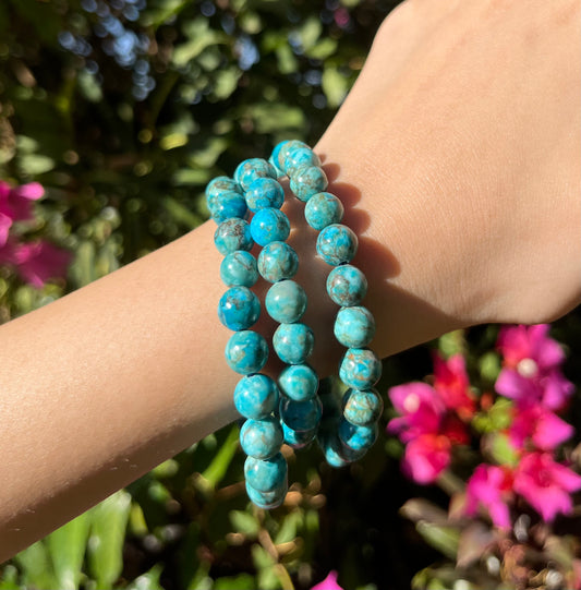 African Turquoise Bracelet
