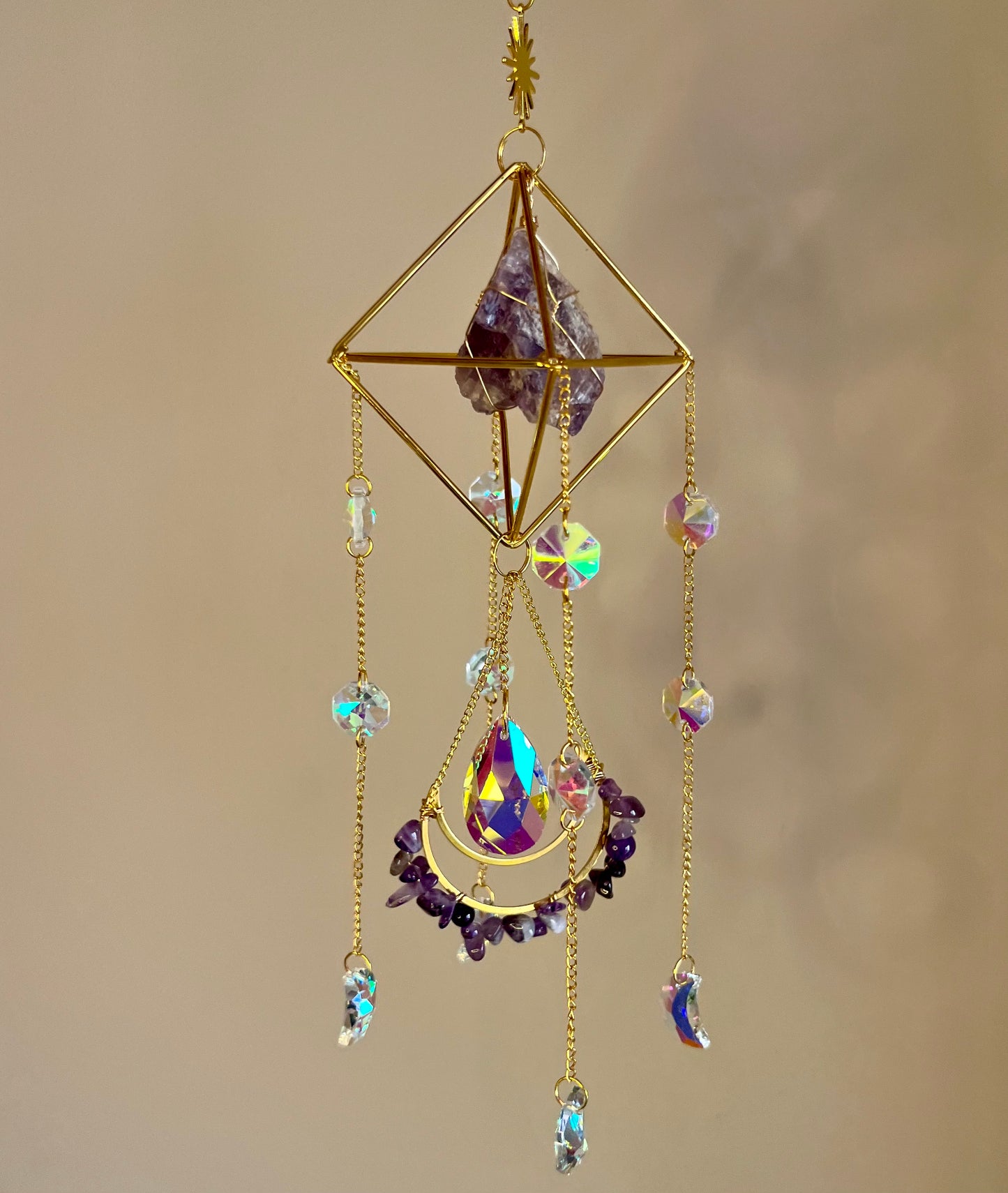 Amethyst Suncatcher