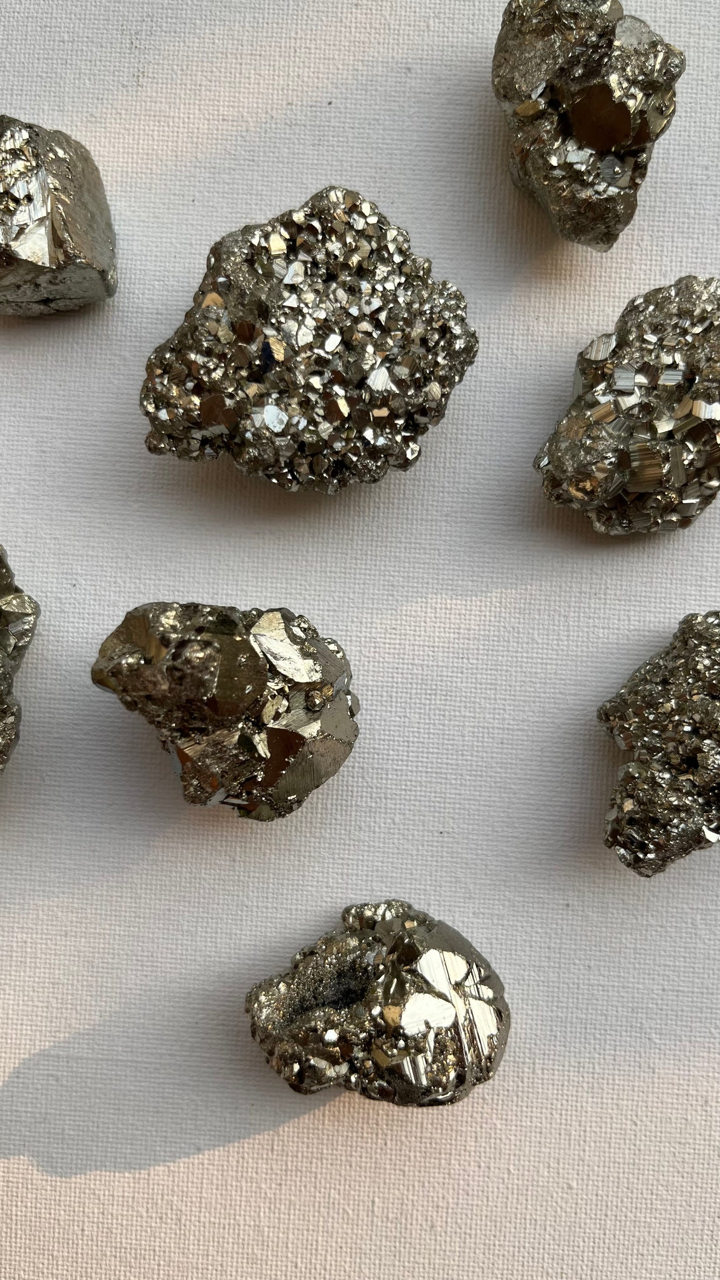 Pyrite Raw Chunks