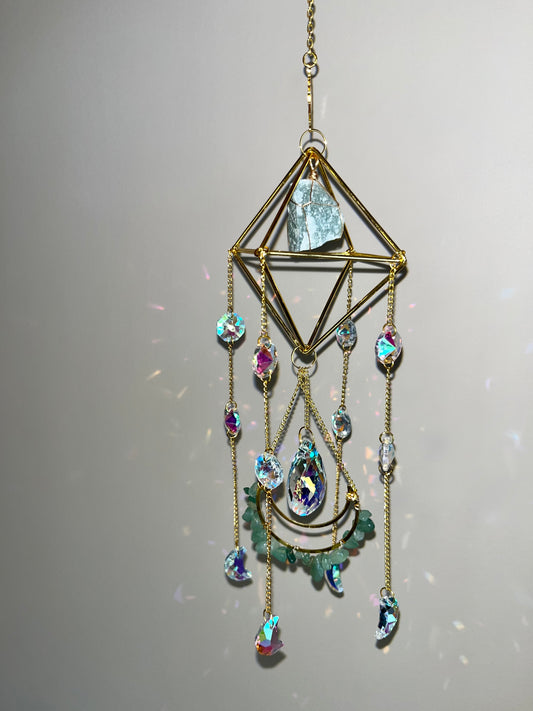 Green Aventurine Suncatcher