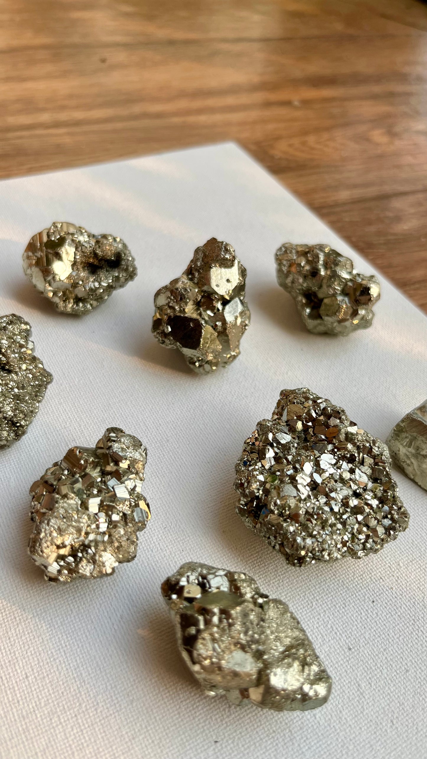 Pyrite Raw Chunks
