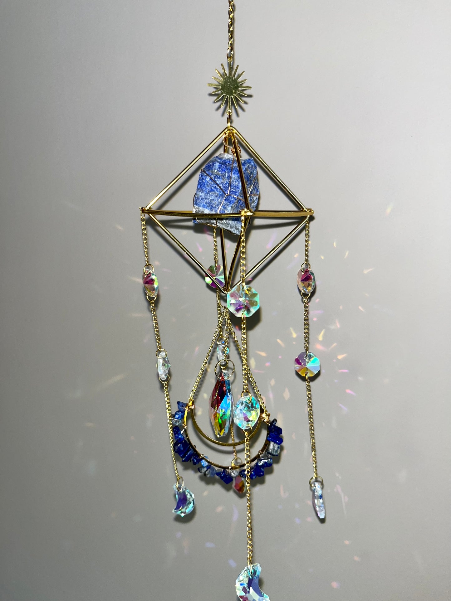 Lapis Lazuli Suncatcher