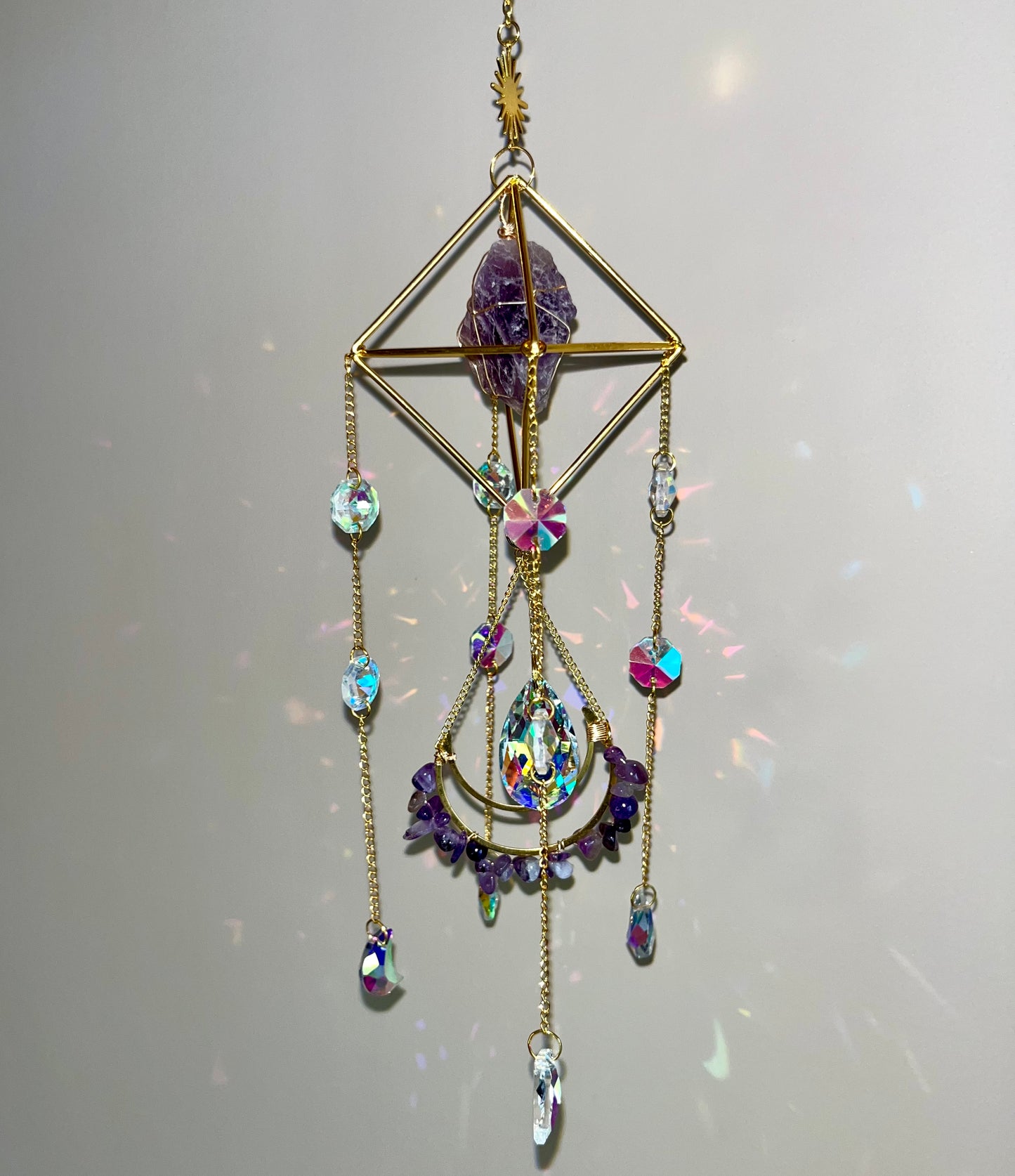 Amethyst Suncatcher