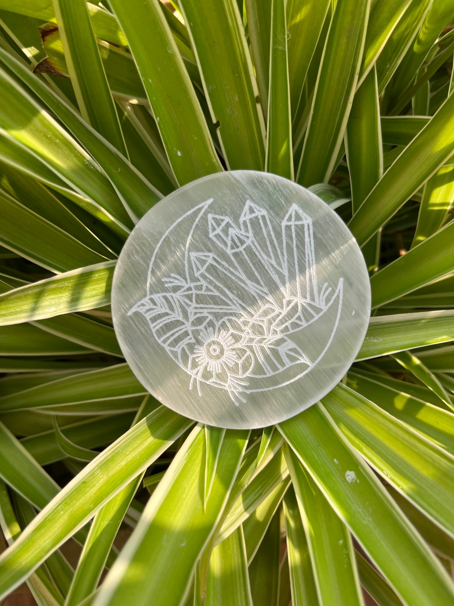 Selenite Plate