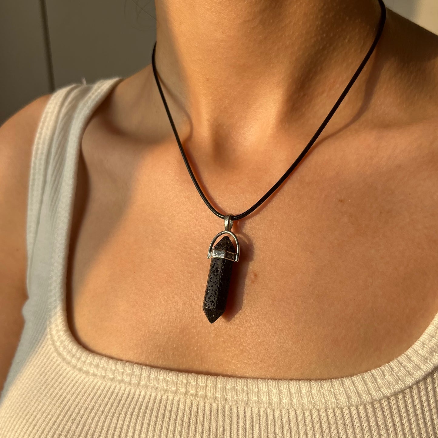 Lava Pointer Shape Pendant