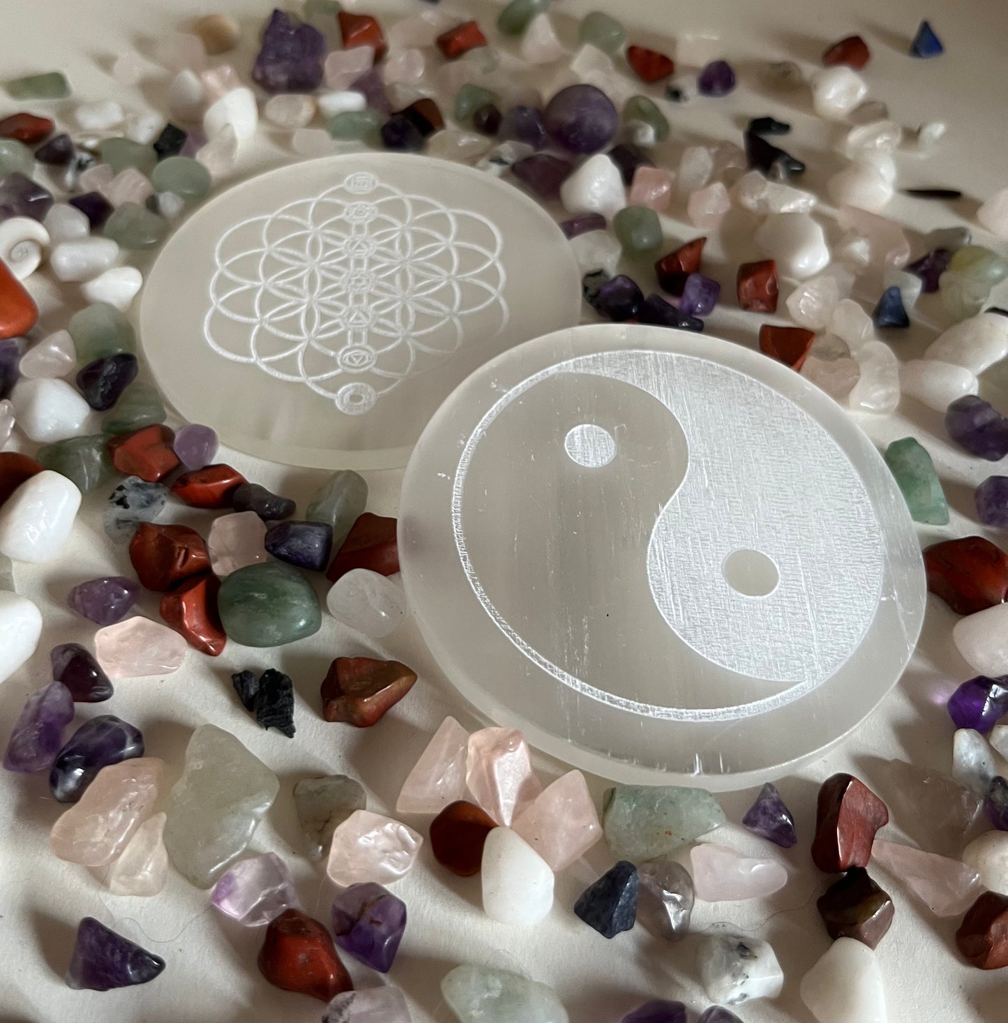 Selenite Plate