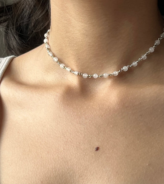 Rose Quartz Adjustable Chain