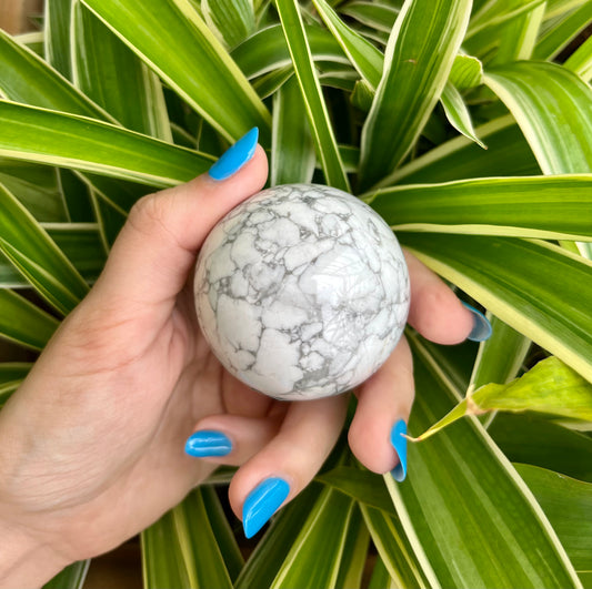 Howlite Sphere