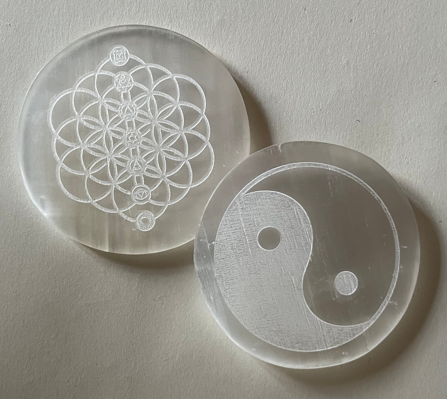 Selenite Plate