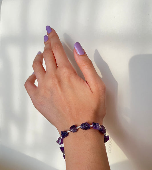Amethyst Adjustable Bracelet