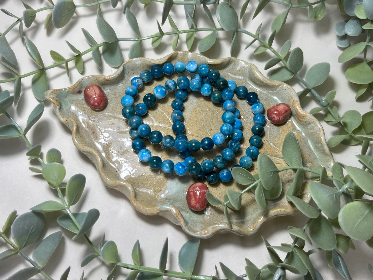 Blue Apatite Bracelet