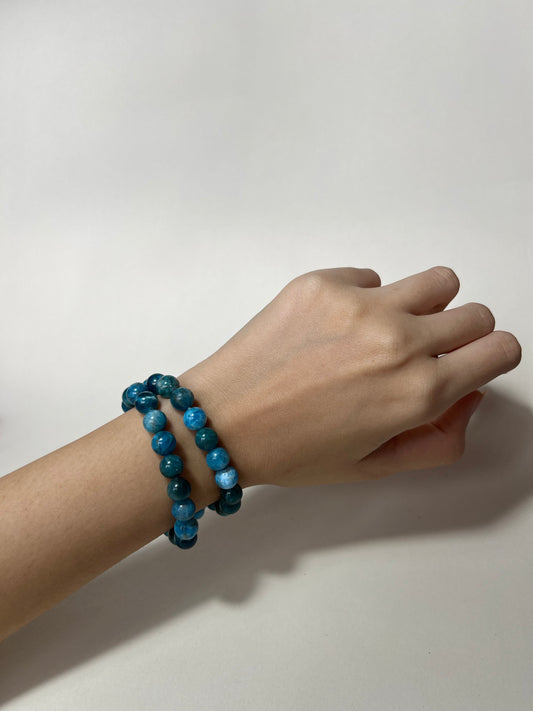 Blue Apatite Bracelet