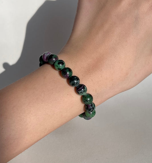 Ruby Zoisite Bracelet