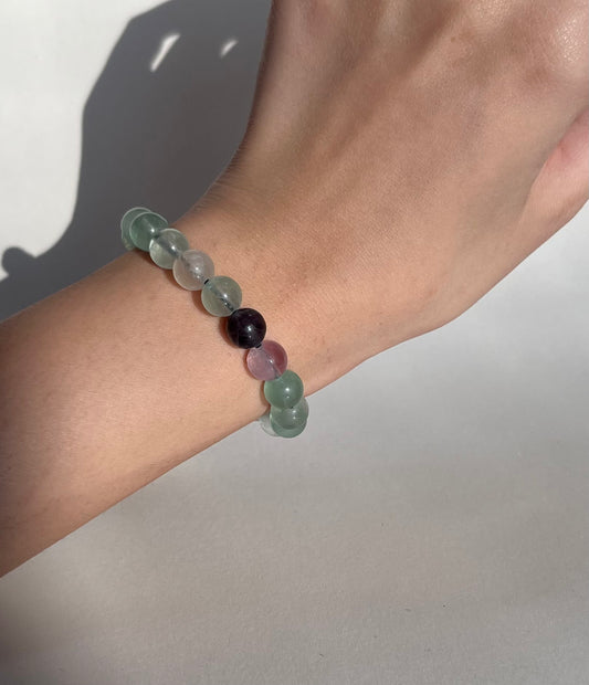 Multi Flourite Bracelet