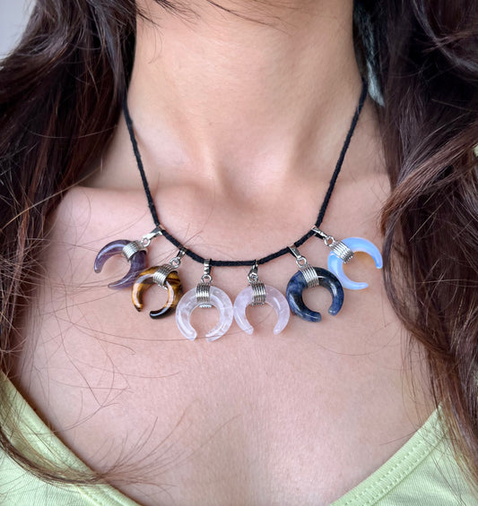 Moon Shanped Pendants