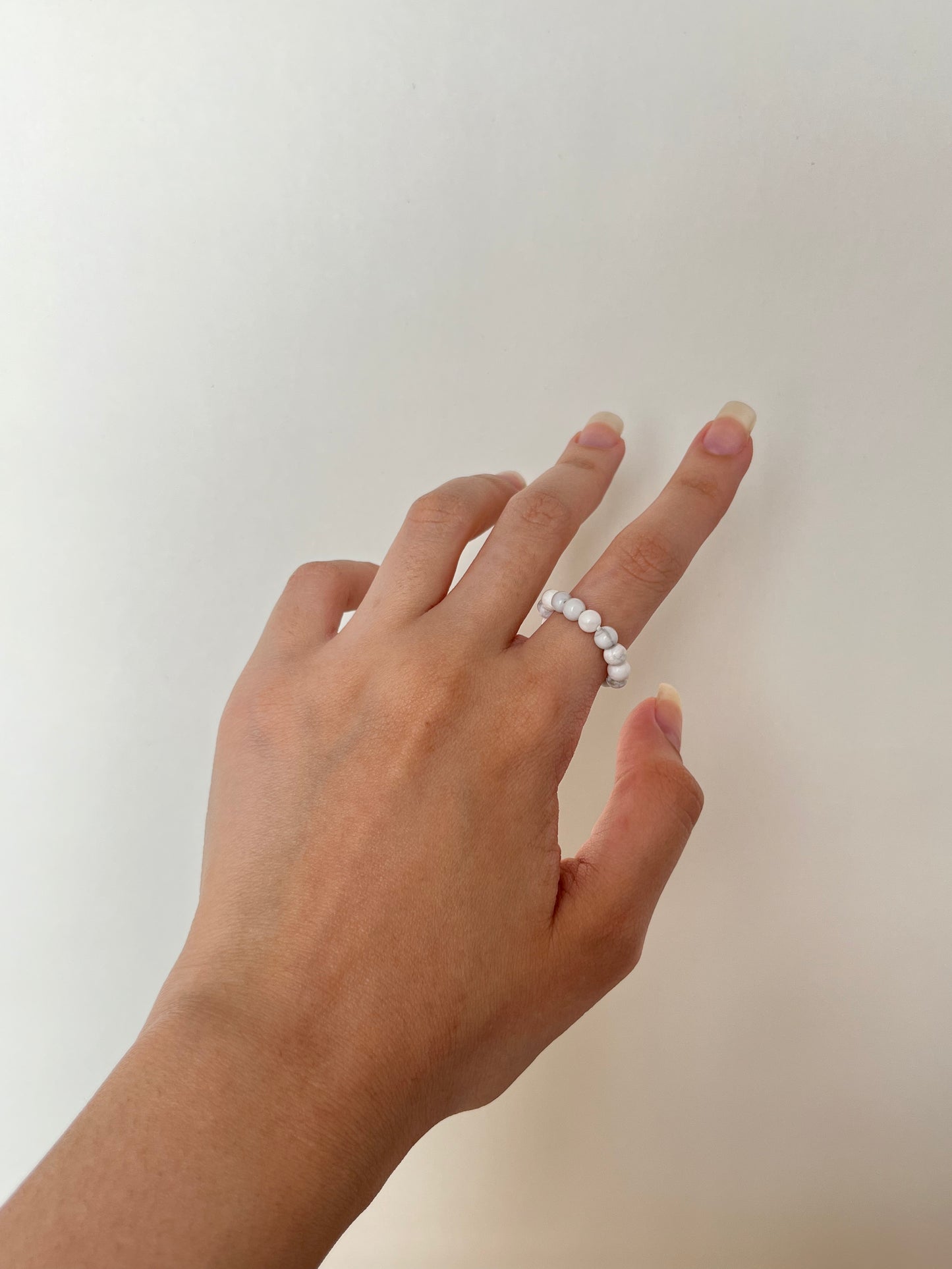 Howlite Ring