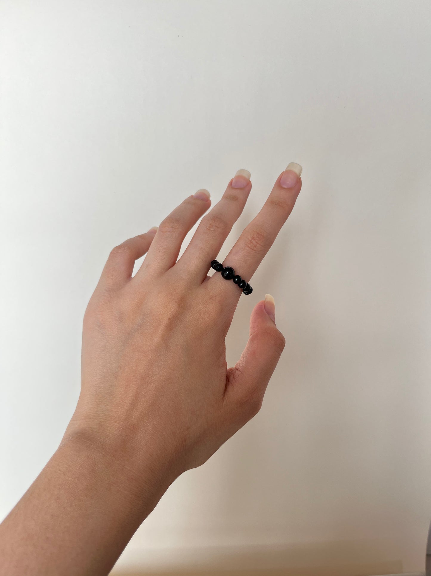 Black Tourmaline Ring