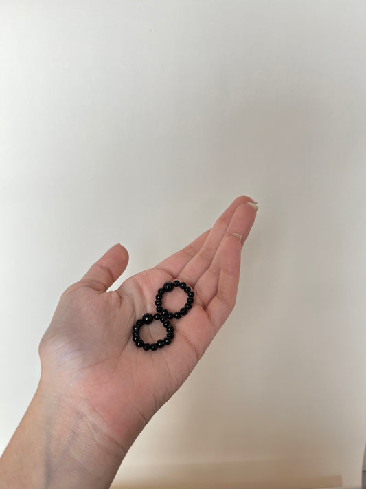 Black Tourmaline Ring