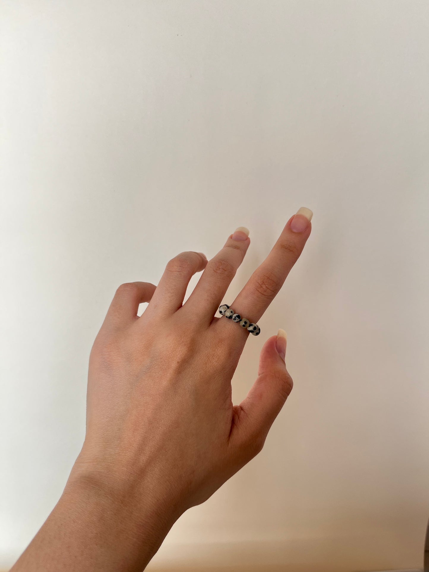 Dalmation Jasper Ring