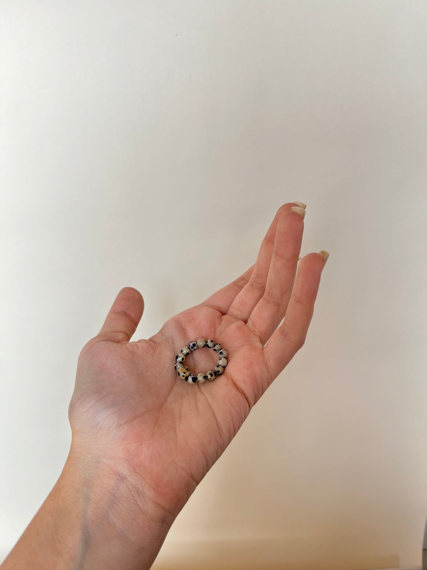 Dalmation Jasper Ring