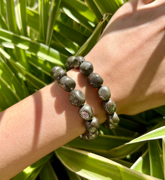 Pyrite Tumbled Bracelet