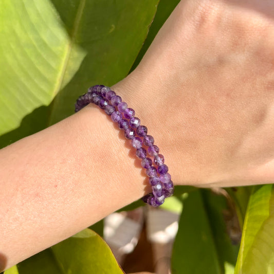 Amethyst Slim Bracelet