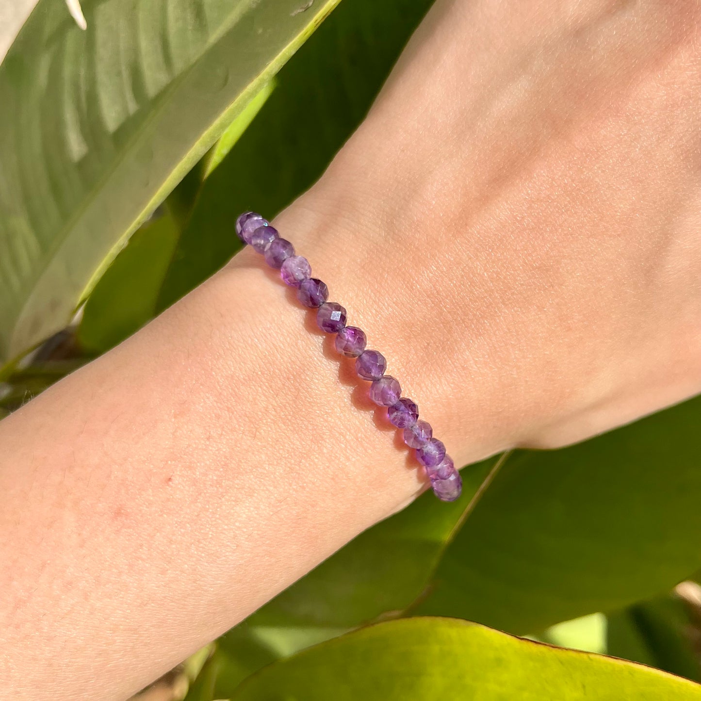 Amethyst Slim Bracelet