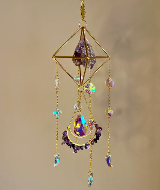 Amethyst Suncatcher