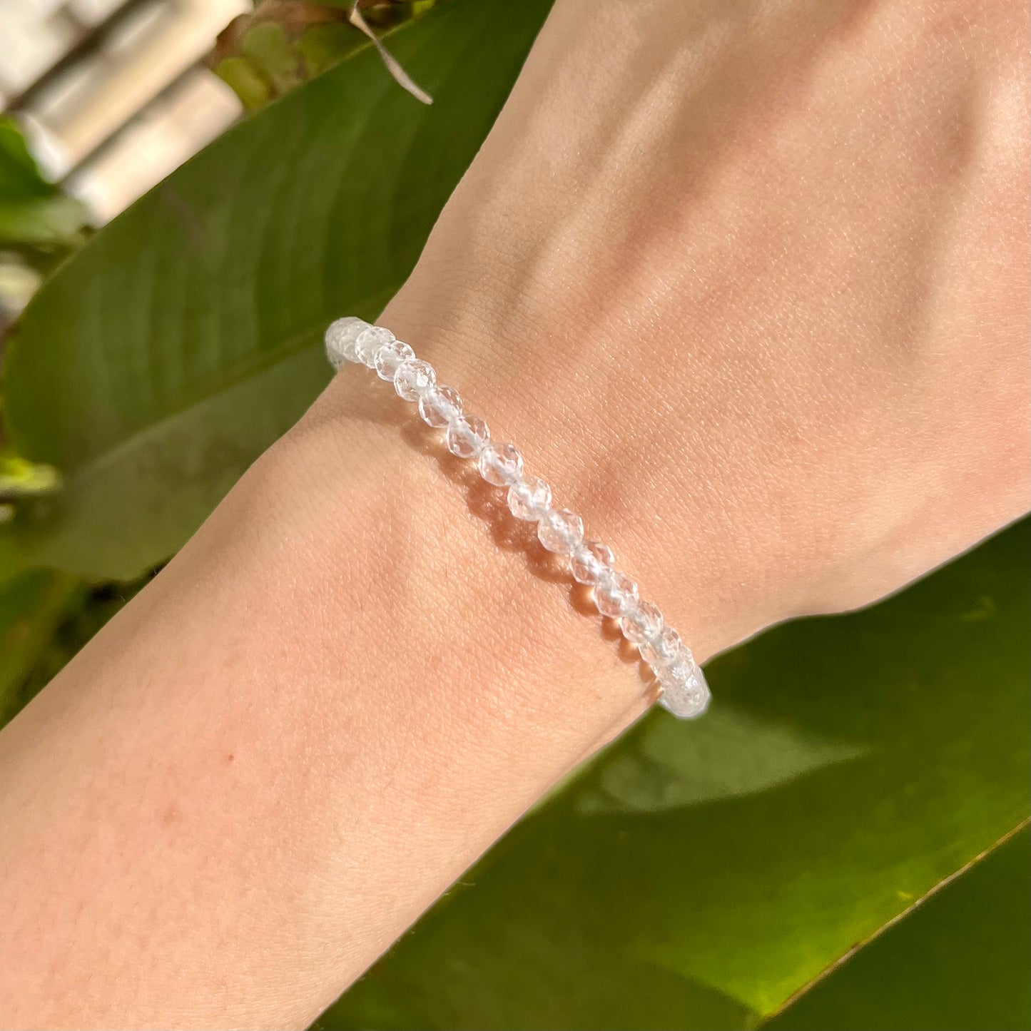 Clear Quartz Slim Bracelet