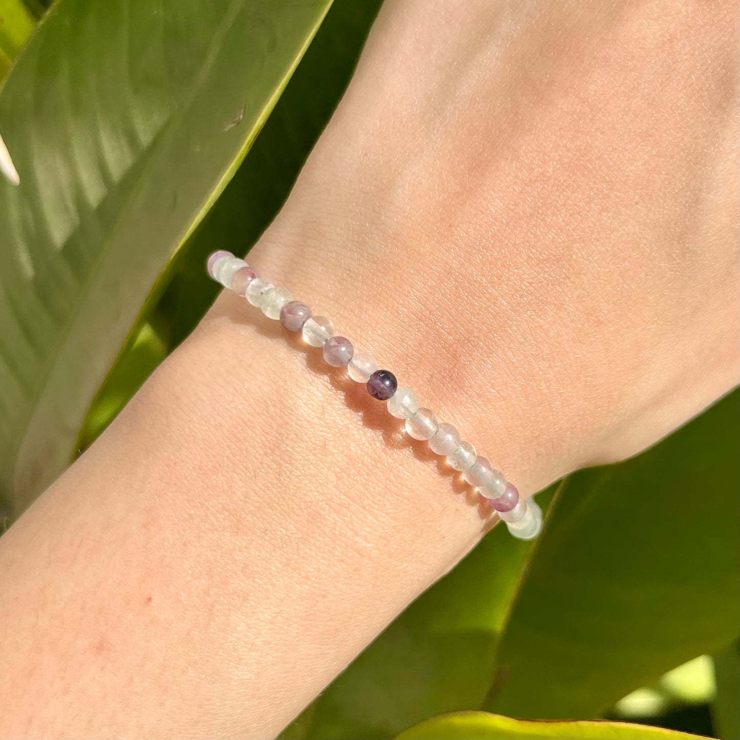 Multi Flourite Slim Bracelet