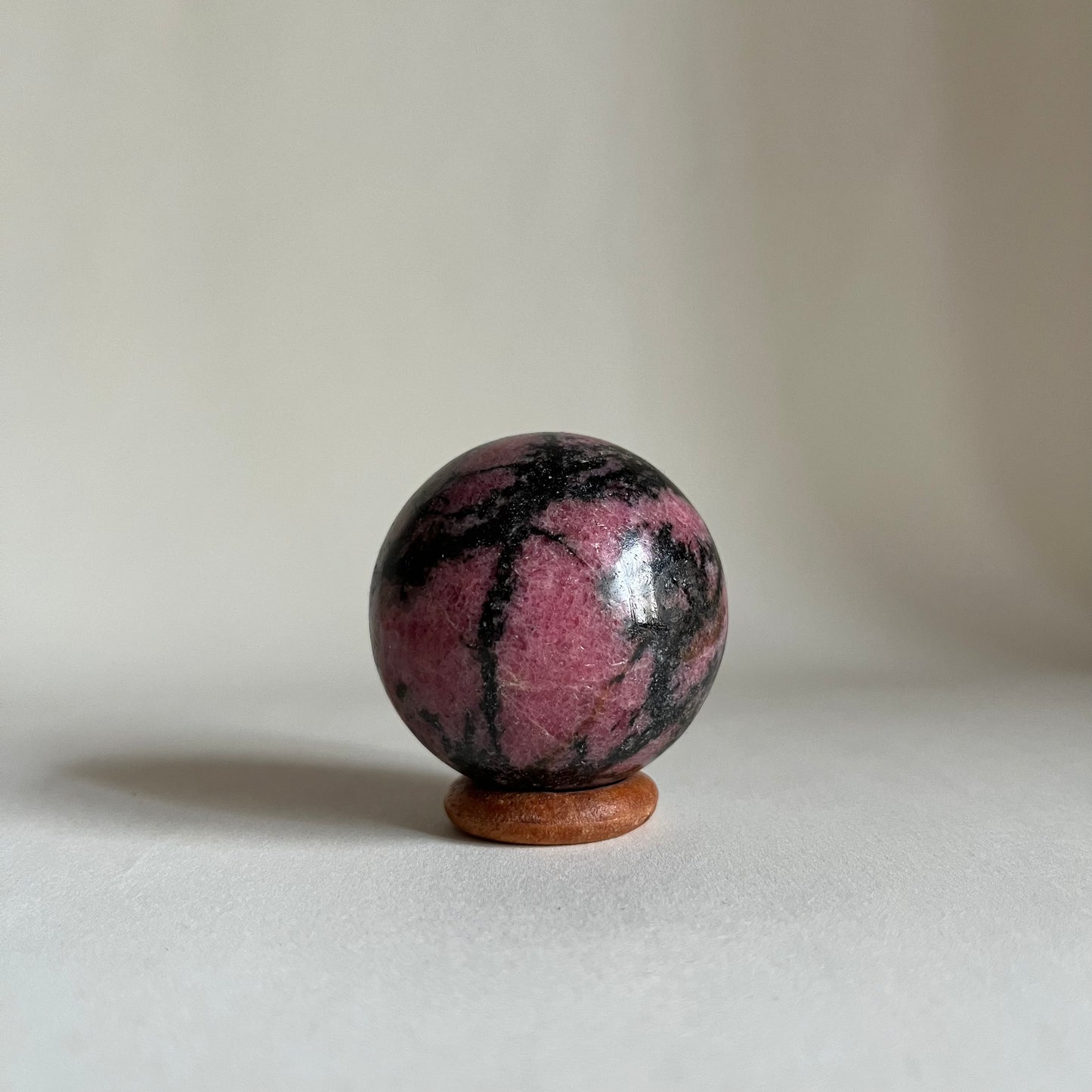 Rhodonite Sphere