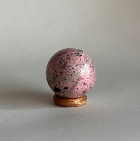 Rhodochrosite Sphere