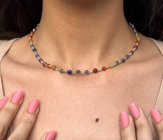 Seven chakra adjustable chain
