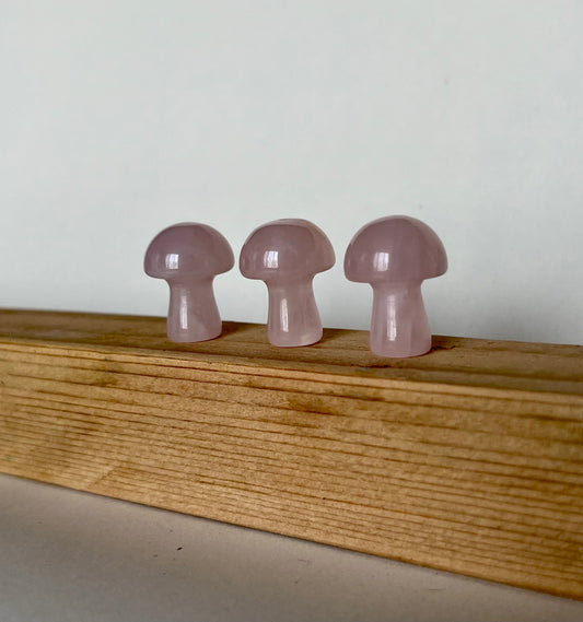 Rose Quartz Mushroom