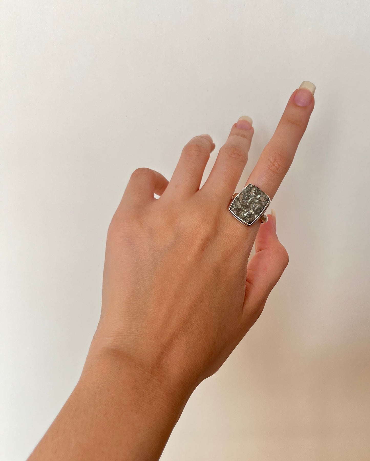 Pyrite Ring rectangle