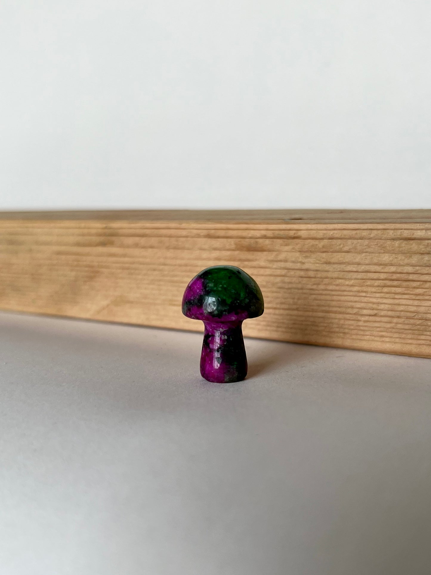 Ruby Zoisite Mushroom