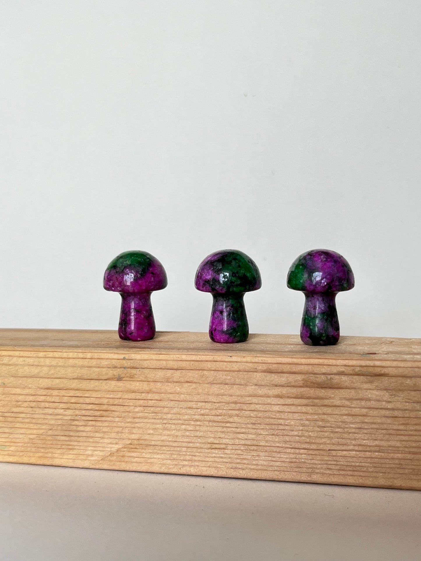 Ruby Zoisite Mushroom